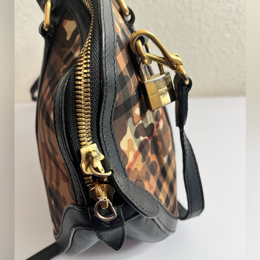 Burberry Camouflage check orchard bag - Picture 13 of 14